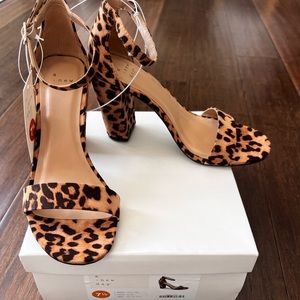 A New Day leopard print sandel.  Brand New in Box.  Size 7.5